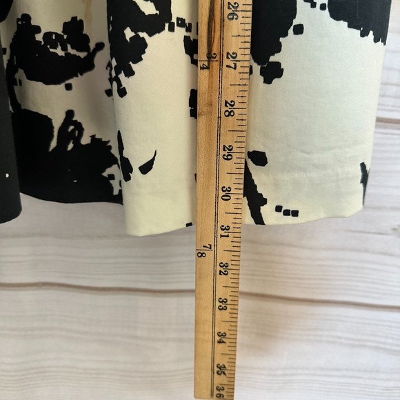 The Limited Strapless Splatter Print Cocktail Dress, Size 2 - Picture 4 of 6